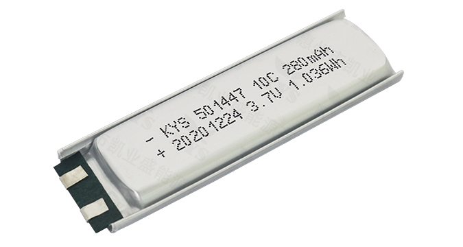 501447-280mAh  3A放電