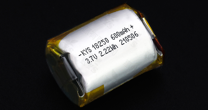 18250-600mAh 3A放電